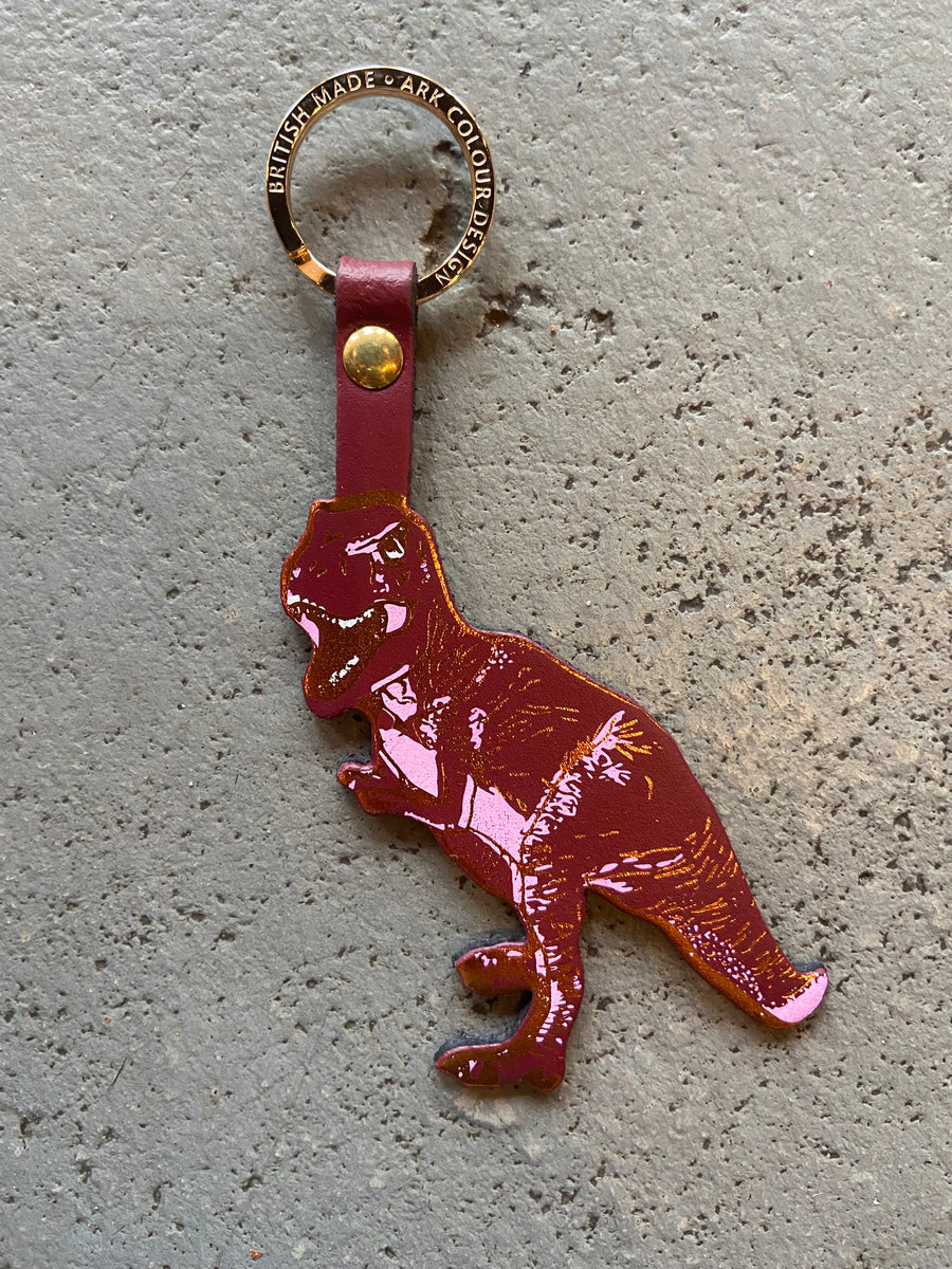 Coach t rex discount keychain