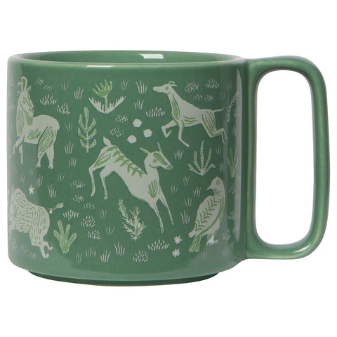 Green Deer Boundless Mug