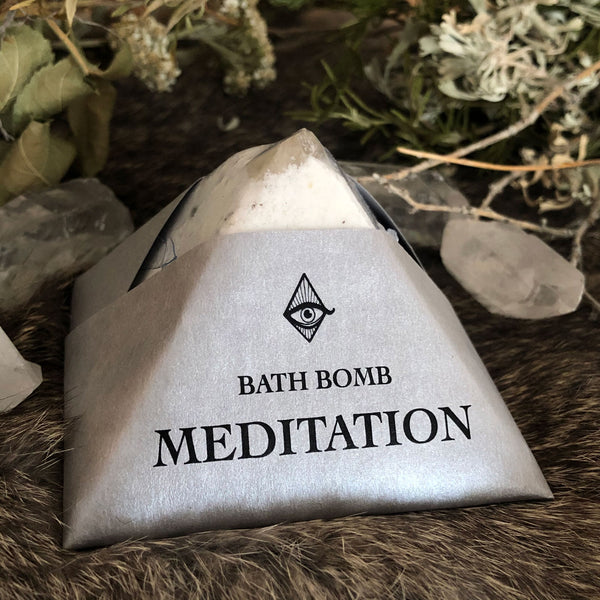 Crystal Pyramid Bath Bombs