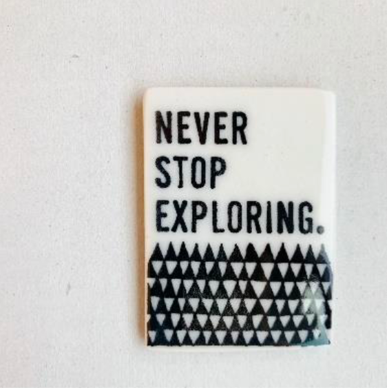 Porcelain Quote Magnets