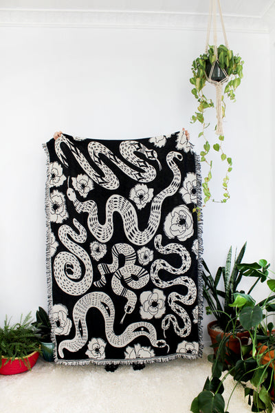 Woven Tapestry Blankets