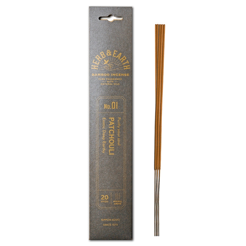 Herb & Earth Bamboo Incense – Heartshake Studios
