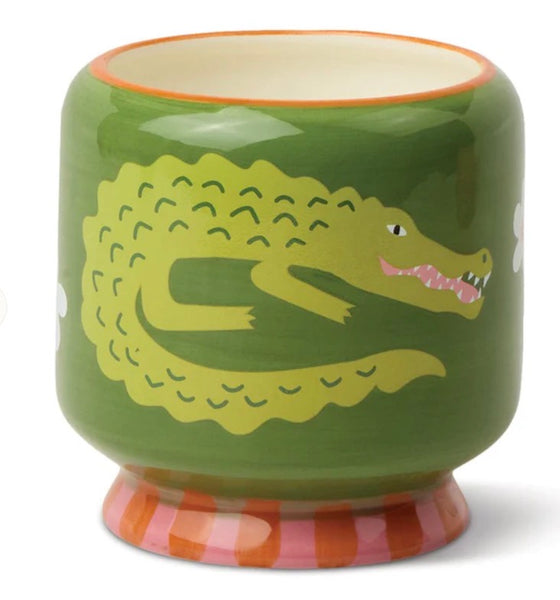 Handpainted Ceramic Candles