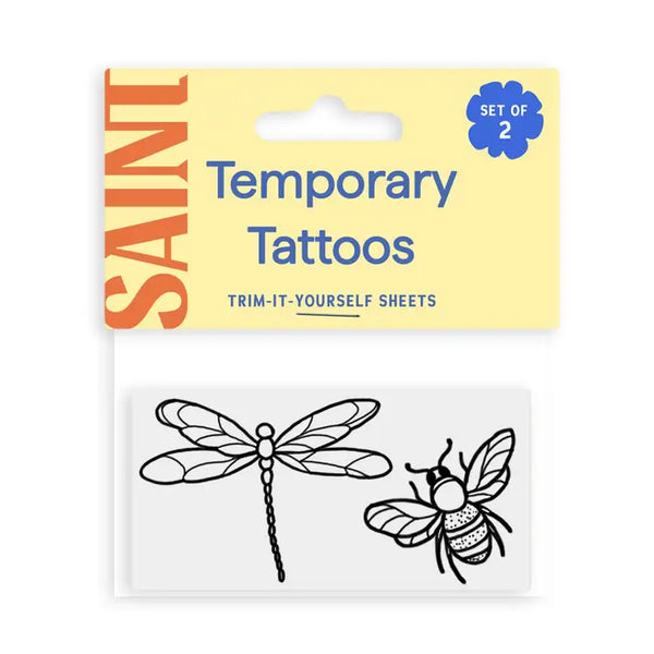 Nature Themed Temporary Tattoos