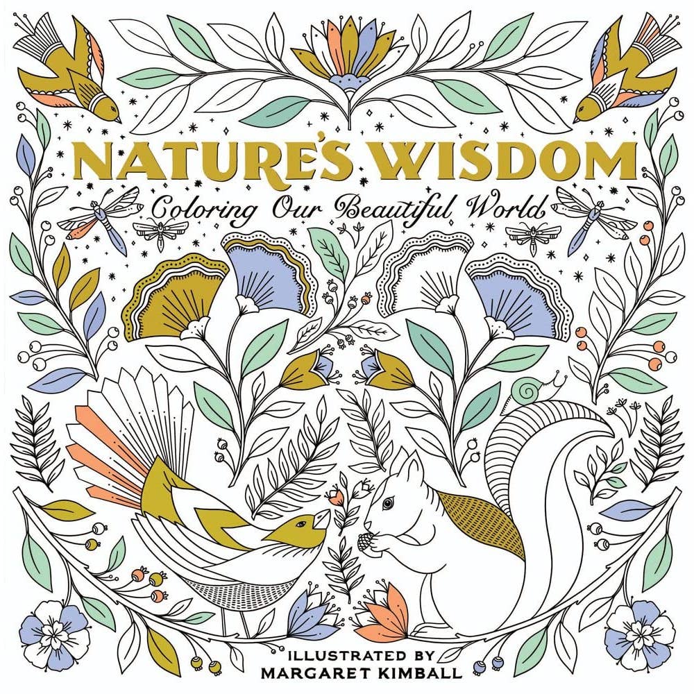 Nature's Wisdom Coloring Book