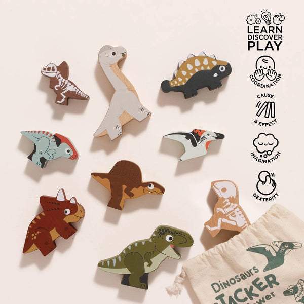Jurassic Stacking Dinos