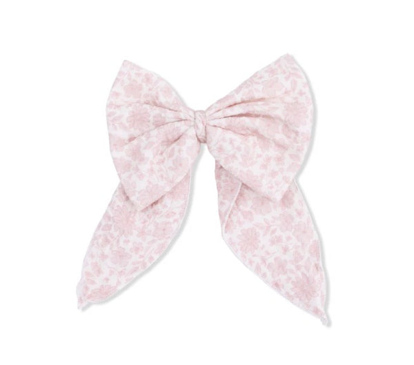 Harper Floral Bow Clip