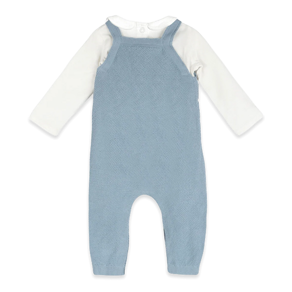 Wildflower Embr Knit Baby Overall Set