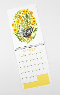 Flora and Fauna 2027 Wall Calendar