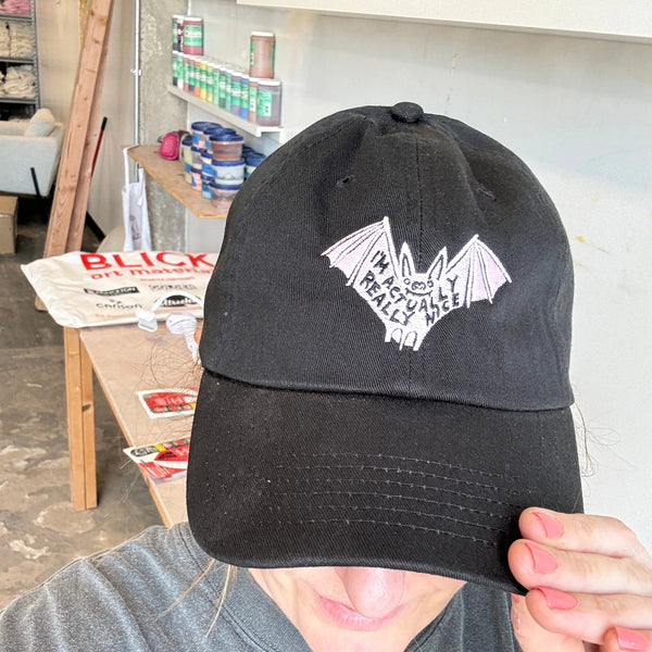 “I'm Actually Really Nice” Bat Hat