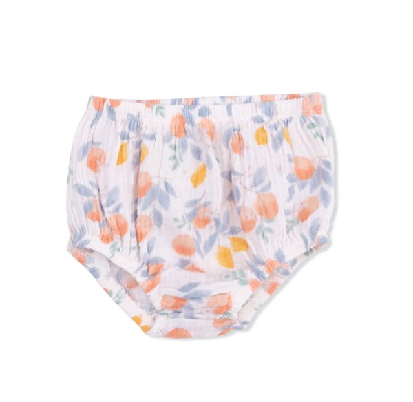 Citrus Floral Smocked Sundress with Bloomer