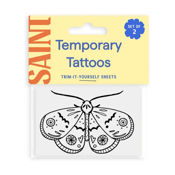 Nature Themed Temporary Tattoos