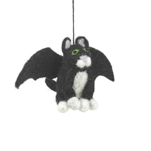 Felt Batty Catty Ornament