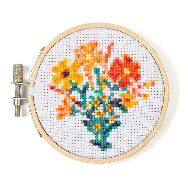 Mini Cross Stitch Embroidery Kit