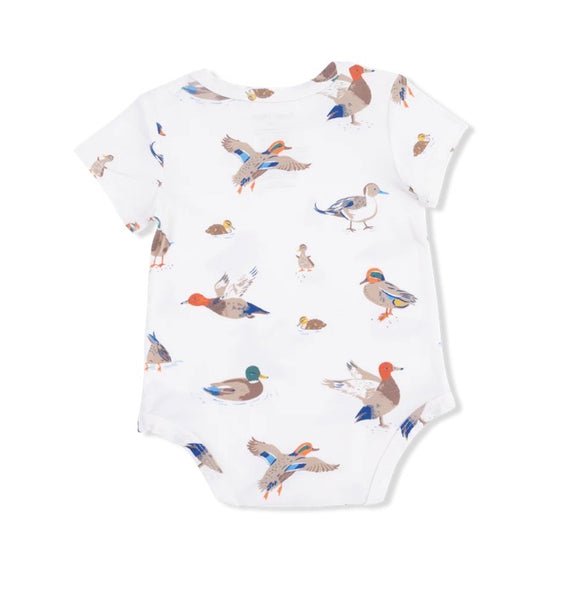 Shortsleeved Duck Onesie