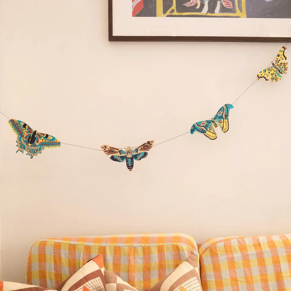 Recycled Paper Garlands