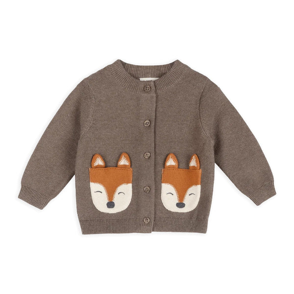Fox Pocket Baby Knit Cardigan