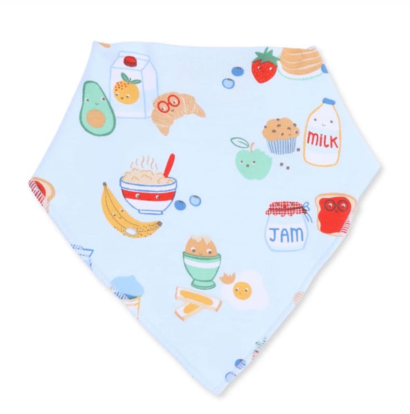 Breakfast Club Blue Bandana Bib