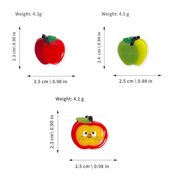 Mini Apple Claw Clip