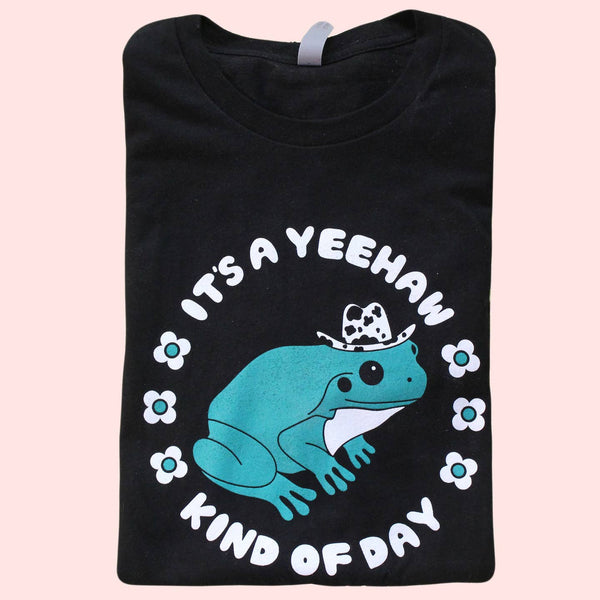 Yeehaw Frog Tee!