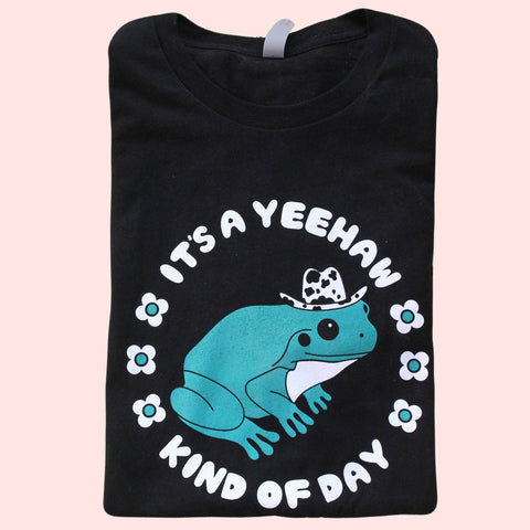 Yeehaw Frog Tee!