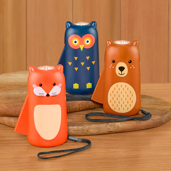 Kikkerland Kidoki Squeeze Flashlight