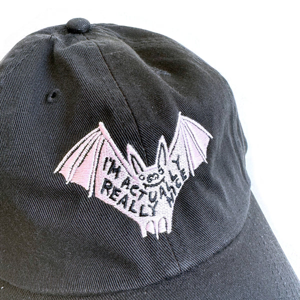 “I'm Actually Really Nice” Bat Hat