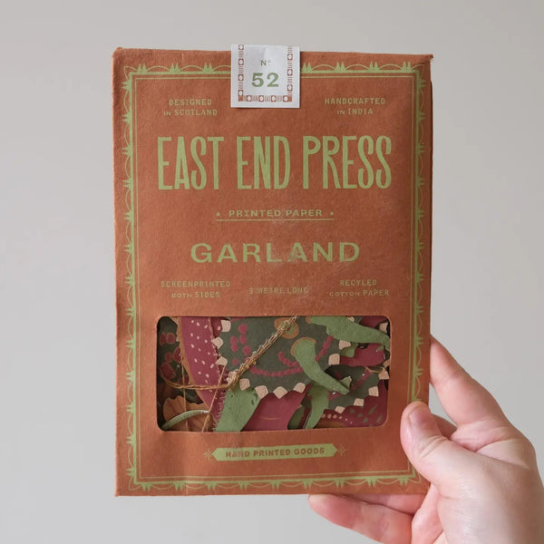 Recycled Paper Garlands