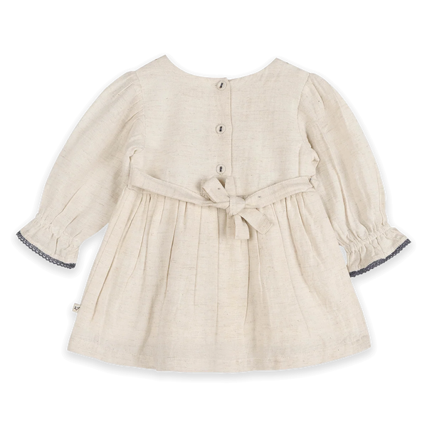 Eileen Embroidered Floral Baby Dress & Bloomer Set
