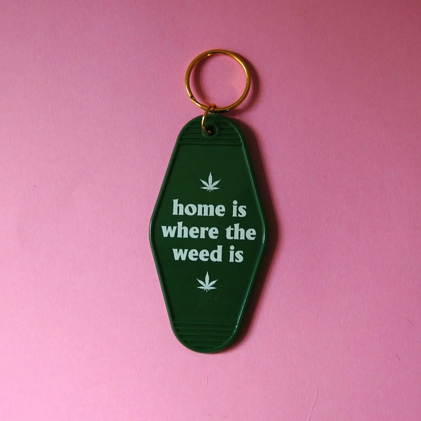 Home Is Where The Weed Is - Keychain