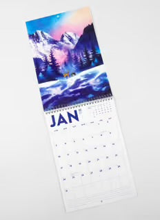 Colorful Landscapes 2027 Wall Calendar