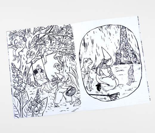 Little Witch Hazel Coloring Book