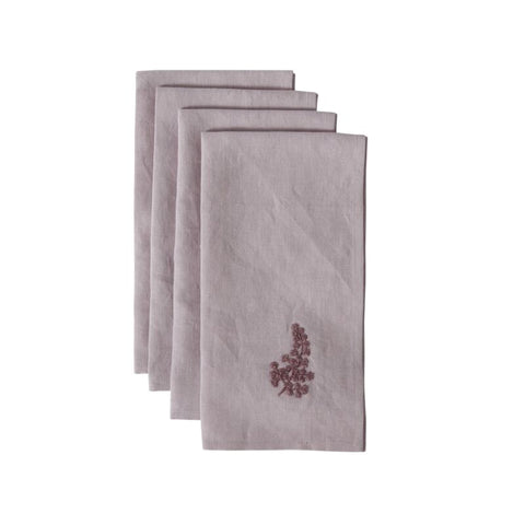 Lavender Cotton Napkin Set