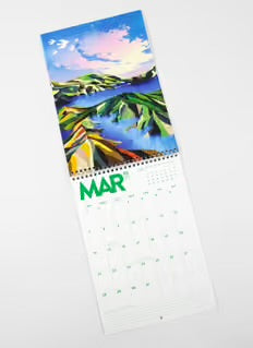 Colorful Landscapes 2027 Wall Calendar
