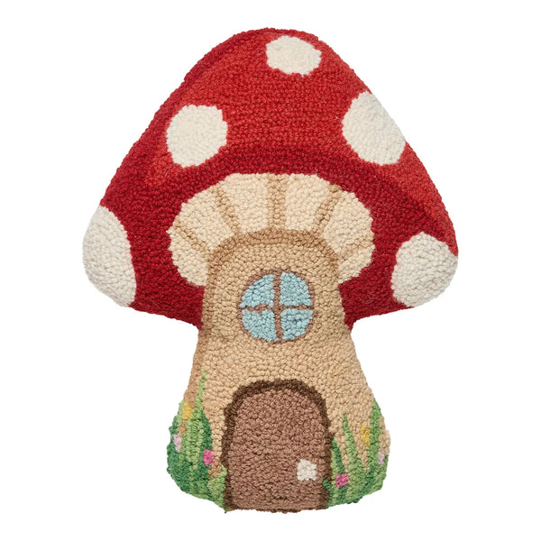 Shaped Fairy Mushroom House Hook Pillow