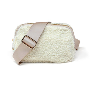 Fuzzy Crossbody Bag