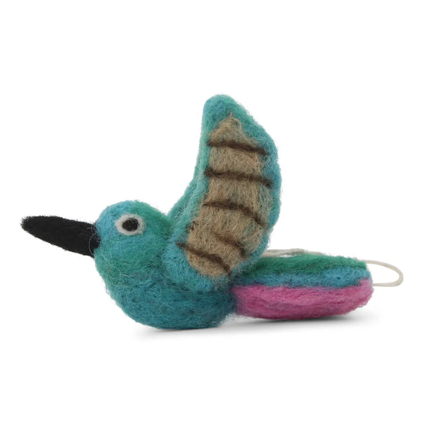 Wool Hummingbird Ornament
