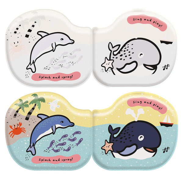 Whale & Friends: Watch me change color in water!