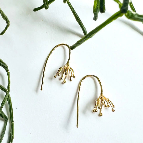 Pod Flower Earrings