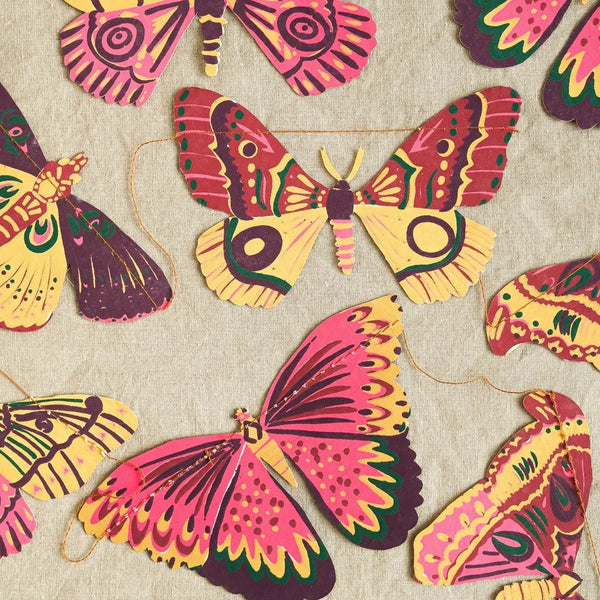 Recycled Paper Garlands