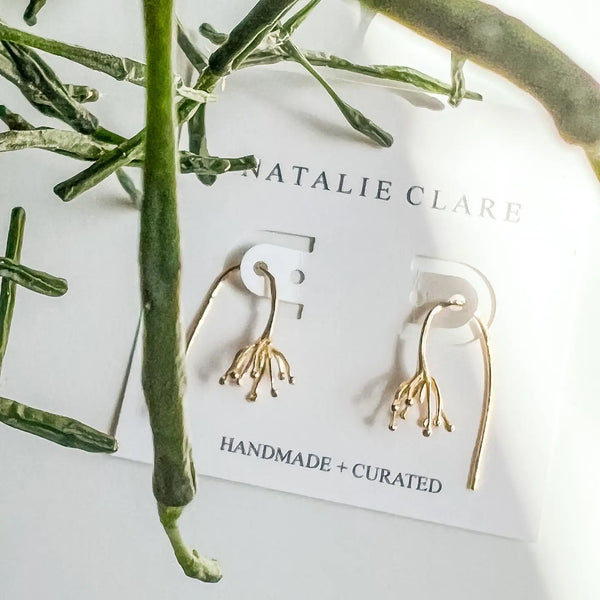 Pod Flower Earrings