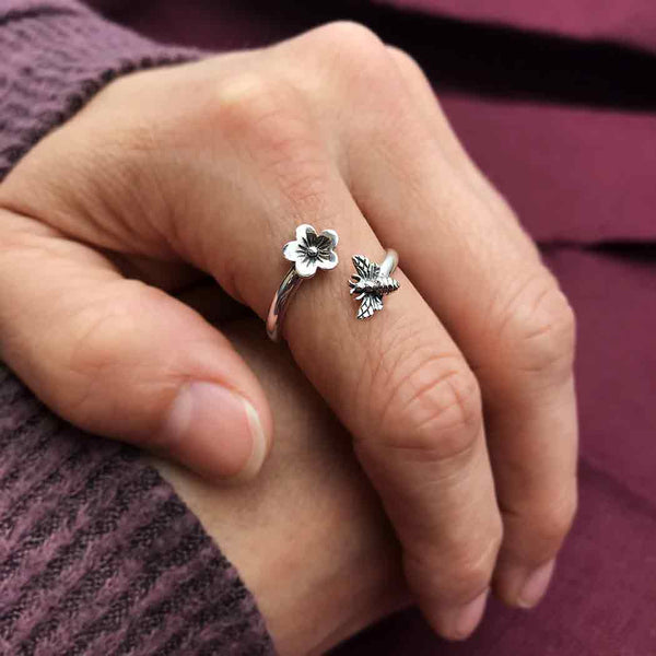 Sterling Silver Adjustable Rings