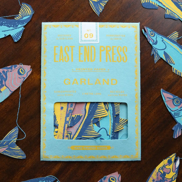 Recycled Paper Garlands