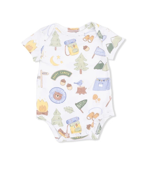 Camping Shortsleeved Onesie