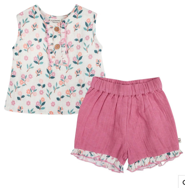 Bloom Baby Top + Shorts