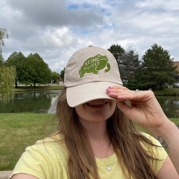 Being Myself Frog Hat