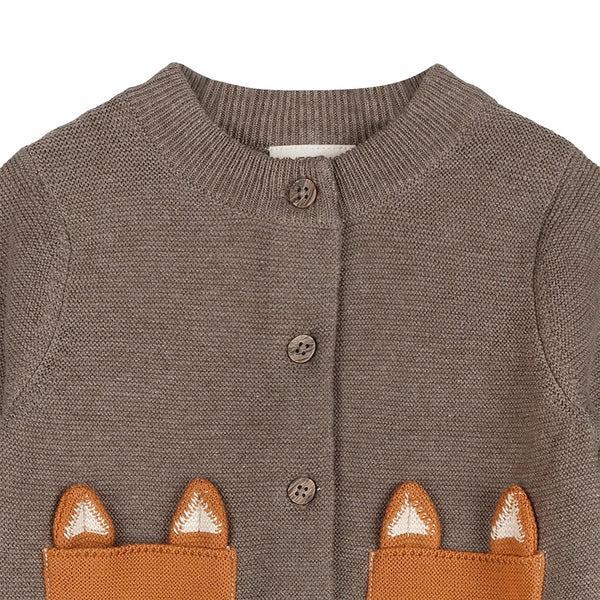 Fox Pocket Baby Knit Cardigan