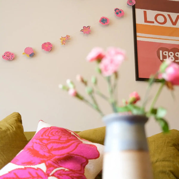 Recycled Paper Garlands