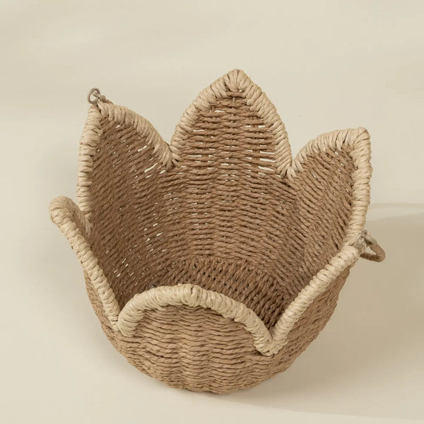 Large Flower Shaped Basket