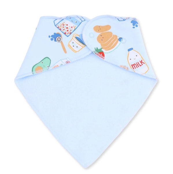 Breakfast Club Blue Bandana Bib